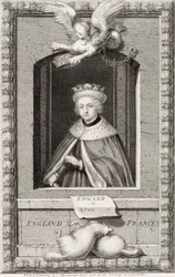 Edward V (1470-83) King of England in 1483, after a portrait in a book, engraved by the artist
